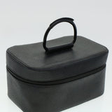 Gucci Vanity Cosmetic Pouch Leather Black 039.1705.0710 bs5804