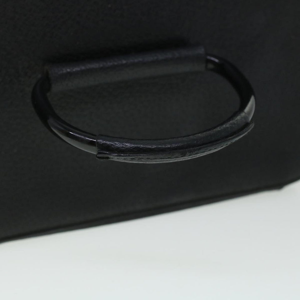 Gucci Vanity Cosmetic Pouch Leather Black 039.1705.0710 bs5804