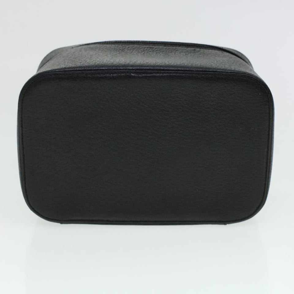 Gucci Vanity Cosmetic Pouch Leather Black 039.1705.0710 bs5804