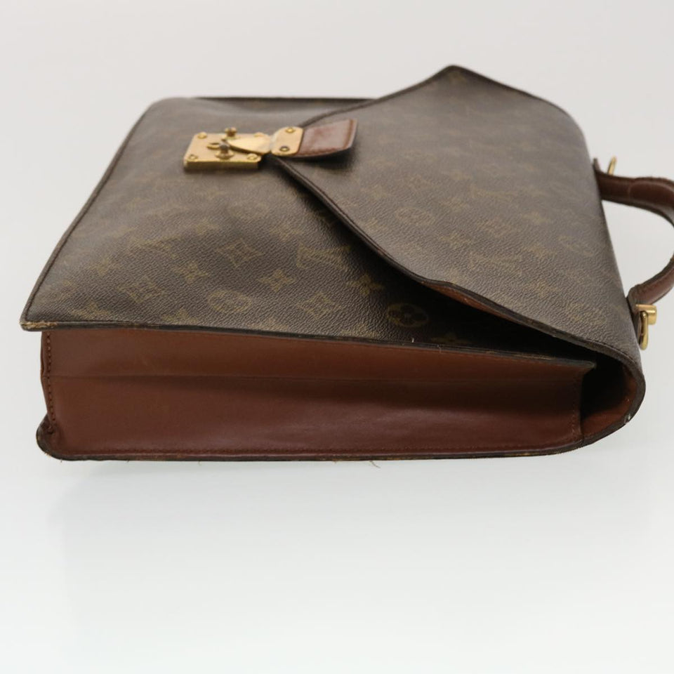 Louis Vuitton Monogram Porte Documents Bandouliere Bag 2way Auth bs5892