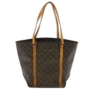 Louis Vuitton Monogram Sac Shopping Tote Bag LV Auth bs5929