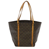 Louis Vuitton Monogram Sac Shopping Tote Bag LV Auth bs5929