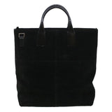 Gucci Hand Bag Suede Black bs5946