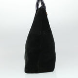 Gucci Hand Bag Suede Black bs5946