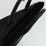 Gucci Hand Bag Suede Black bs5946