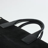 Gucci Hand Bag Suede Black bs5946