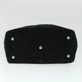 Gucci Hand Bag Suede Black bs5946