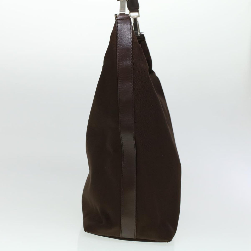 Gucci Shoulder Bag Canvas Brown bs5991