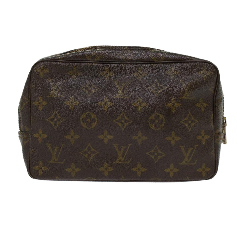 Louis Vuitton Monogram Trousse Toilette 23 Clutch Bag LV Auth bs6894