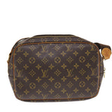Louis Vuitton Monogram Reporter PM Shoulder Bag LV Auth bs6918