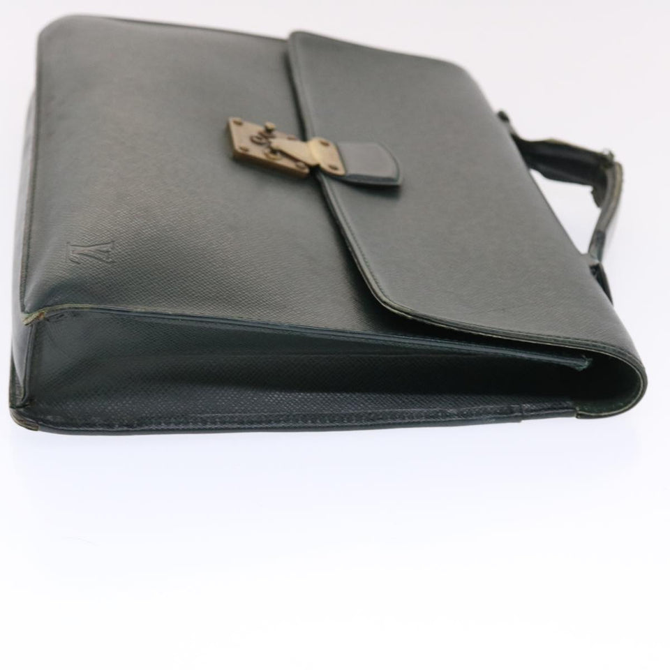 Louis Vuitton Taiga Serviette Moskova Business Bag Epicea LV Auth bs6996