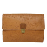 Luxury BurberrySs Briefcase Leather Brown Auth bs7549