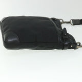 Luxury Burberry Shoulder Bag Nylon Black Auth bs8715