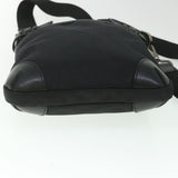 Luxury Burberry Shoulder Bag Nylon Black Auth bs8715