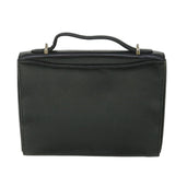 Luxury BurberrySs Hand Bag Leather 2way Black Auth bs8729