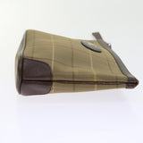 Luxury BurberrySs Nova Check Clutch Bag Canvas 2Set Brown Auth bs8985