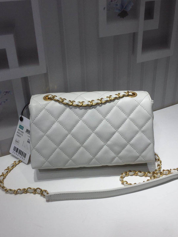 Luxury Premium Chanel White Quilted Chain Bag – Bags Junction