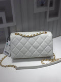 Luxury Premium Chanel White Quilted Chain Bag – Bags Junction