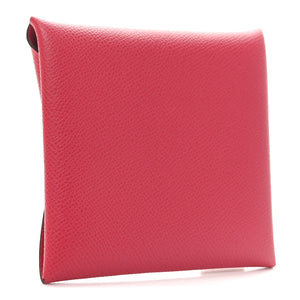 Hermes Epsom Bastia Coin Purse Rose Extreme