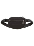 Luxury Burberry Logo Small Nylon Cannon Belt Bag Black