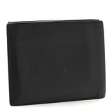 Hermes Epsom Citizen Twill Compact Wallet Black
