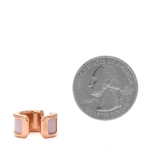 Hermes Epsom Olympe Ear Cuff White