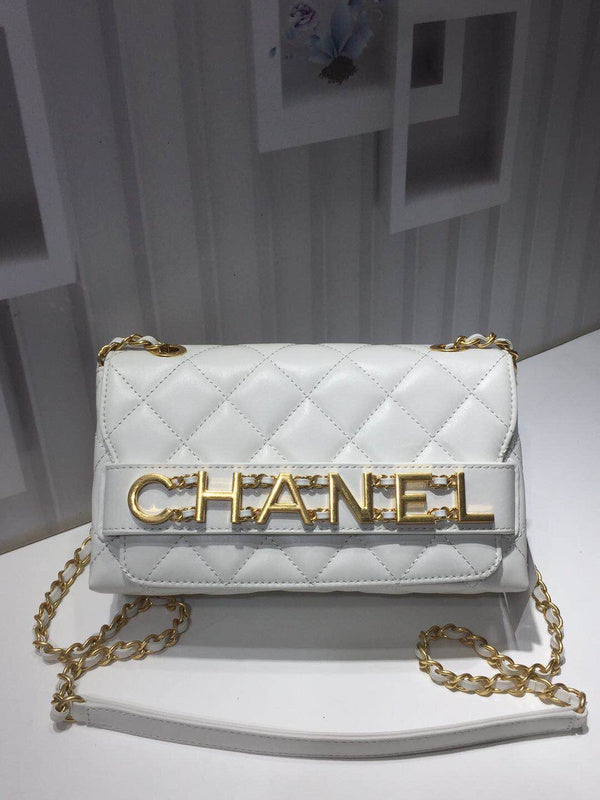 Luxury Premium Chanel White Quilted Chain Bag – Bags Junction