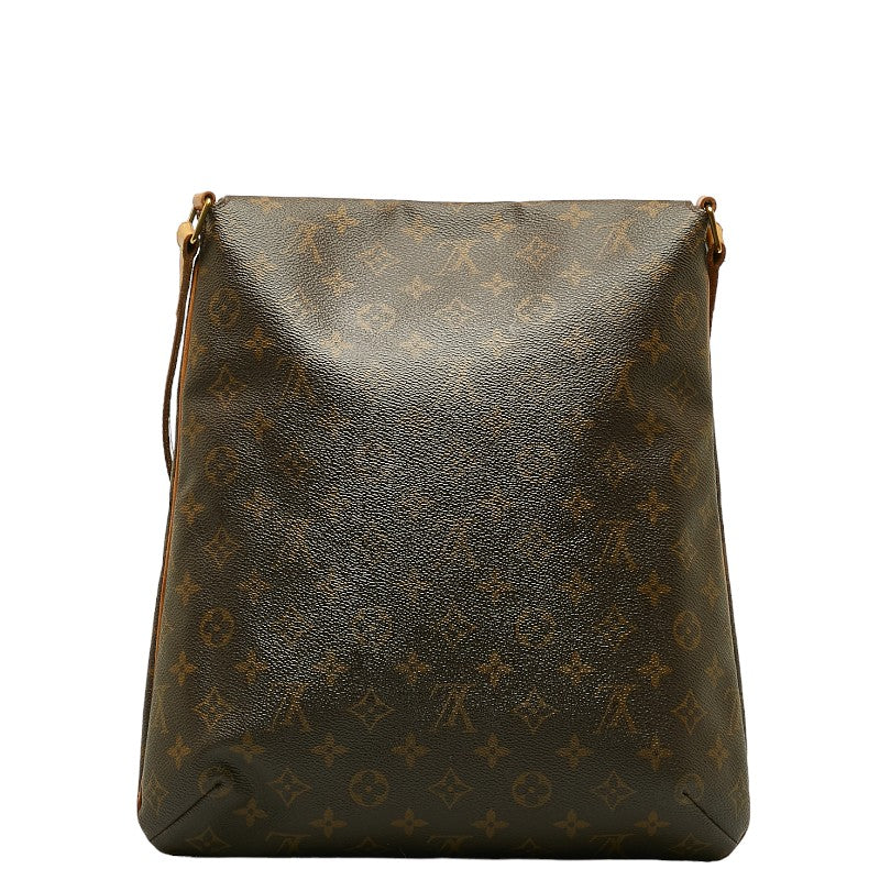Louis Vuitton Monogram Shoulder Bag PVC/Leather Brown