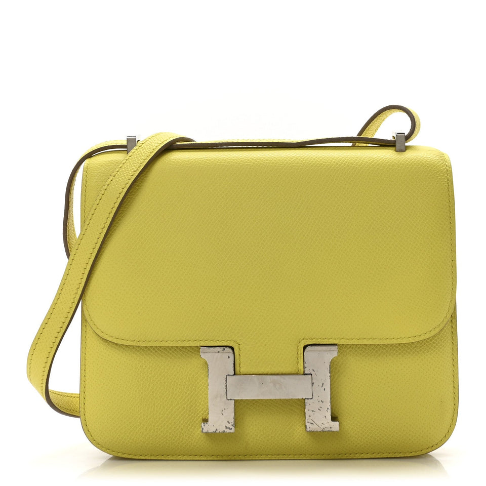 Hermes Epsom Constance 18 Lime