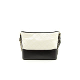 Chanel's Gabrielle Large Hobo Bag White/Black