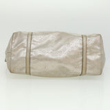 Gucci GG Canvas Tote Bag Silver cl184
