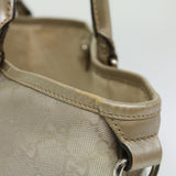 Gucci GG Canvas Tote Bag Silver cl184