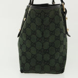 Gucci GG Canvas Hand Bag Green 257249 cl363