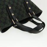 Gucci GG Canvas Hand Bag Green 257249 cl363