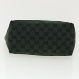Gucci GG Canvas Hand Bag Green 257249 cl363
