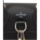 Louis Vuitton Lockme Calfskin Leather Backpack Bag Black