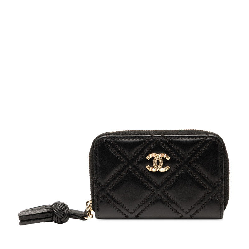 Chanel Matelasse Lambskin Coin Case