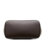 Louis Vuitton Alma Handbag Brown PVC Leather Louis Vuitton
