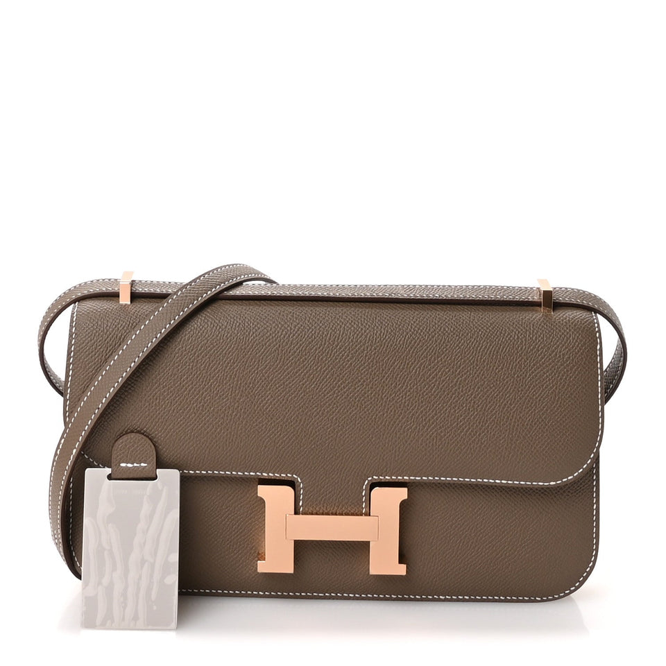 Hermes Epsom Constance Elan 25 Etoupe