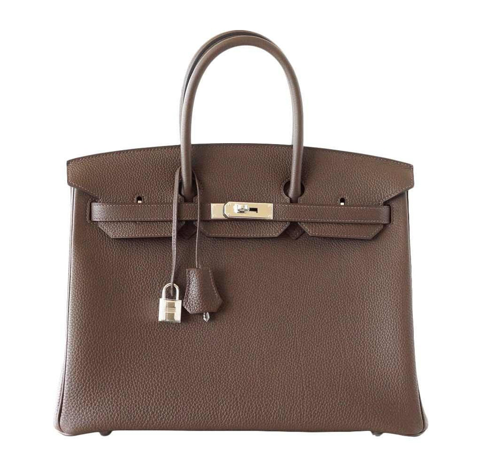 HermesBirkin 35 Ecorce Togo Bag