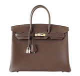 HermesBirkin 35 Ecorce Togo Bag