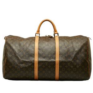 Louis Vuitton Monogram Boston Bag PVC/Leather Brown