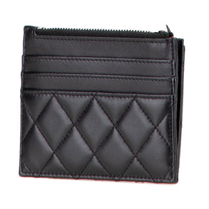 Chanel Coco Mark Matelasse Lambskin Coin  Case
