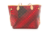 Louis Vuitton Brown & Red Yayoi Kma Neverfull Handbag