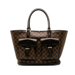 Louis Vuitton Louis Vuitton Damière Handbag PVC/Leather Brown