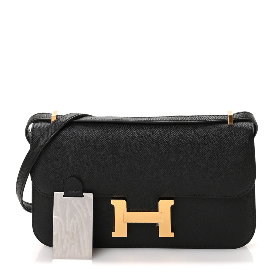 Hermes Epsom Constance Elan Black