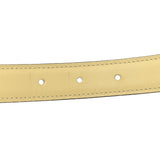 Hermes Swift Epsom 24mm Mini Martelee Constance Belt 90 Jaune Poussin White