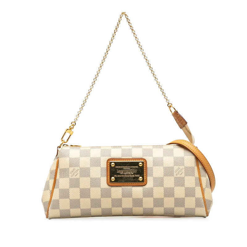 Louis Vuitton Damier Azur Eva Chain Shoulder Bag
