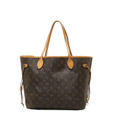 Louis Vuitton Monogram Neverfull Tote Bag PVC/Leather Brown