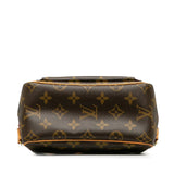 Louis Vuitton Monogram Vivacité PM Diagonal Shoulder Bag Brown